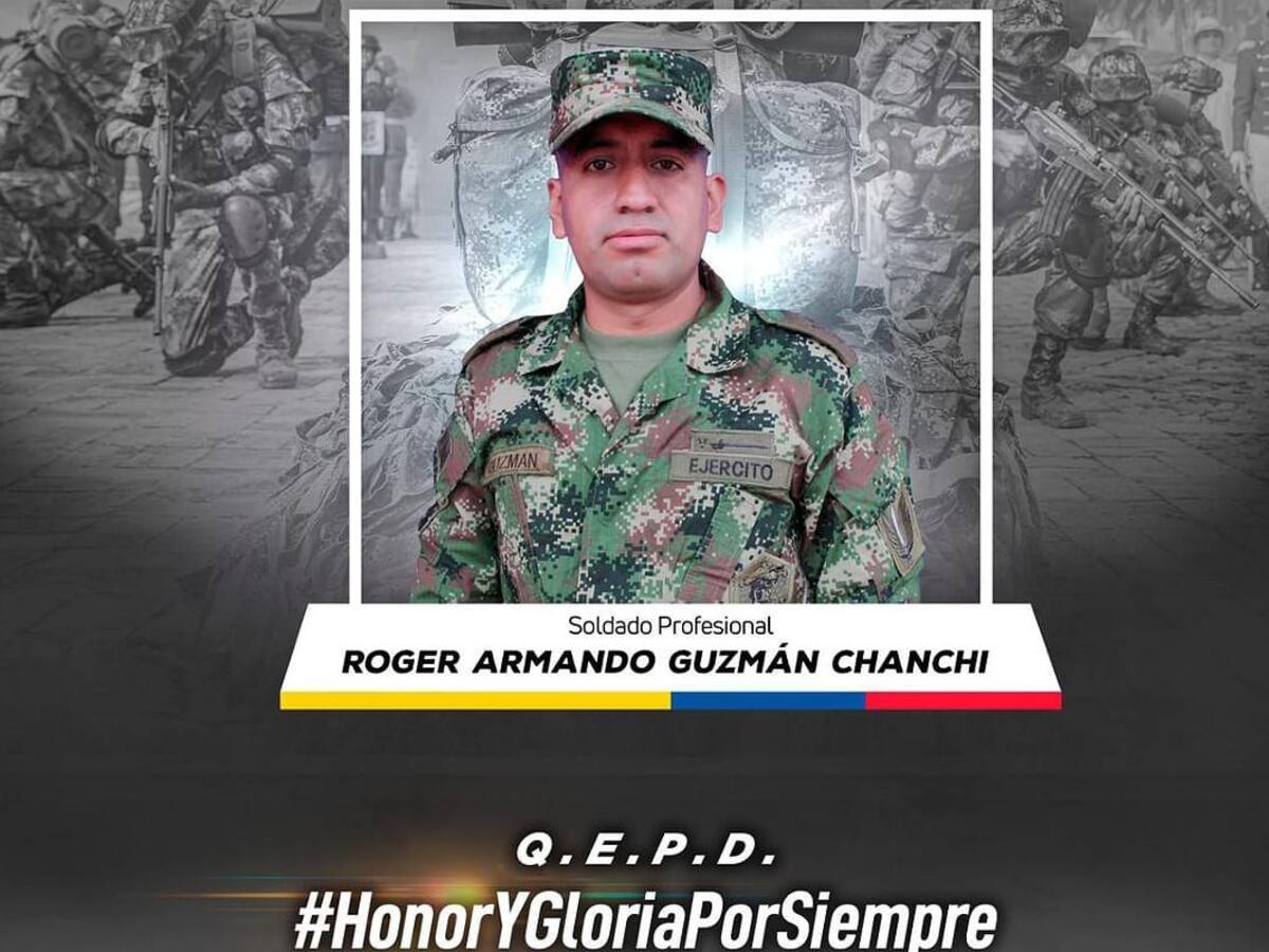 En un ataque armado asesinaron a un soldado del Ejército en el Cauca