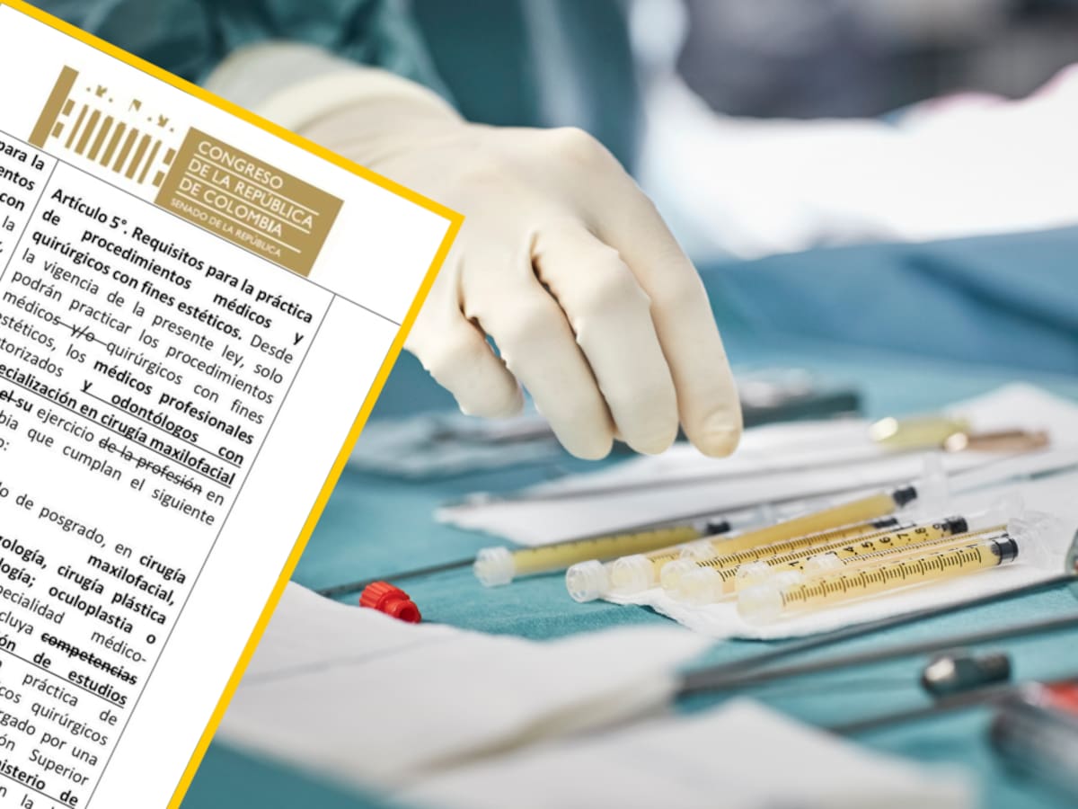 Cirugías plásticas: ponencia en el Congreso genera molestia en el gremio