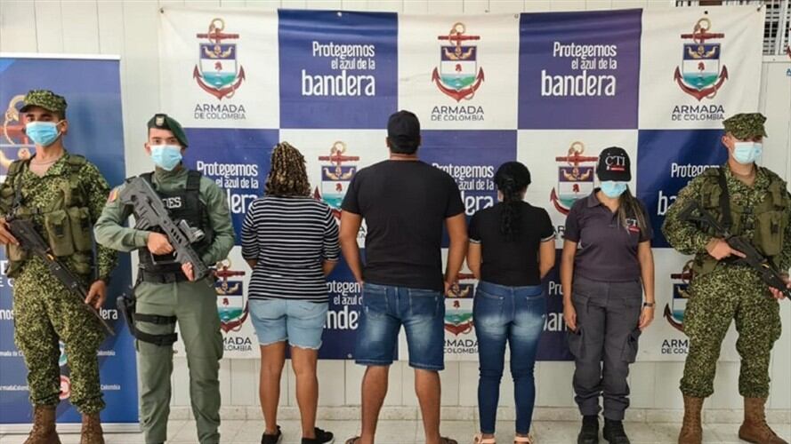 Se puso al descubierto a una red criminal que utilizaba el archipiélago de San Andrés como plataforma criminal . Foto: Policía Nacional