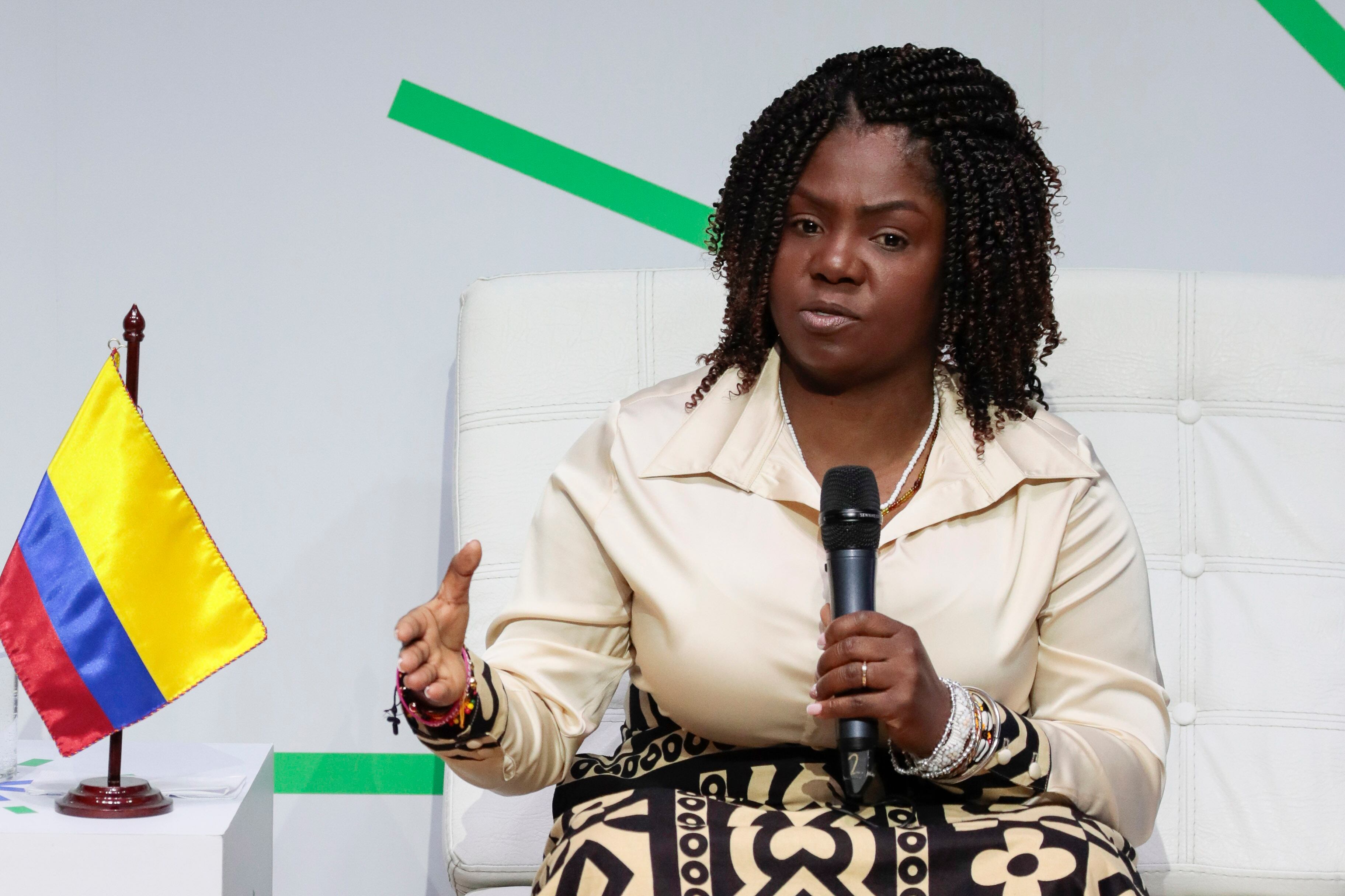 La vicepresidenta Francia Márquez. EFE / Carlos Ortega