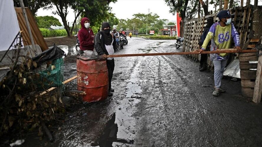 Paro Nacional: continúan los bloqueos en las principales vías de Colombia. Foto: Getty Images