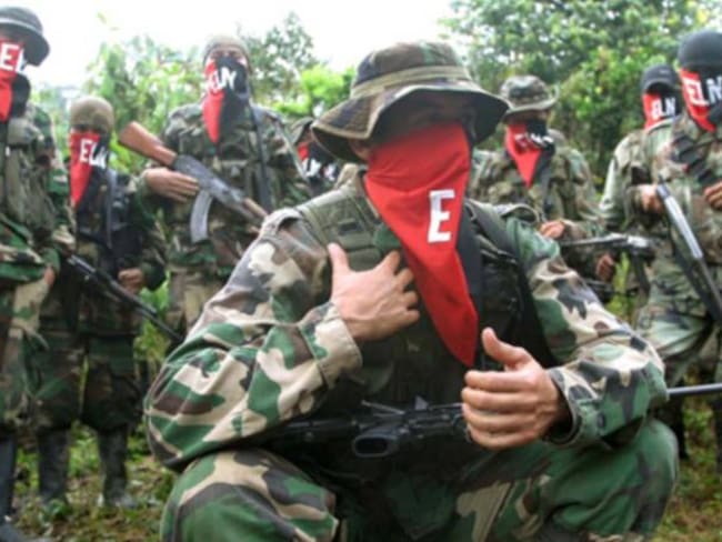 Integrantes del Eln.