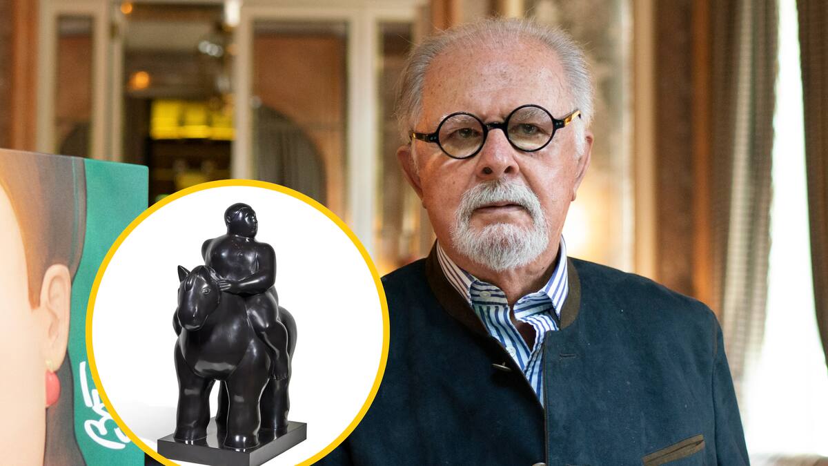 “No hace hueco comparado con el universo que creó”: Felipe Grimberg sobre subasta de Botero en Riad