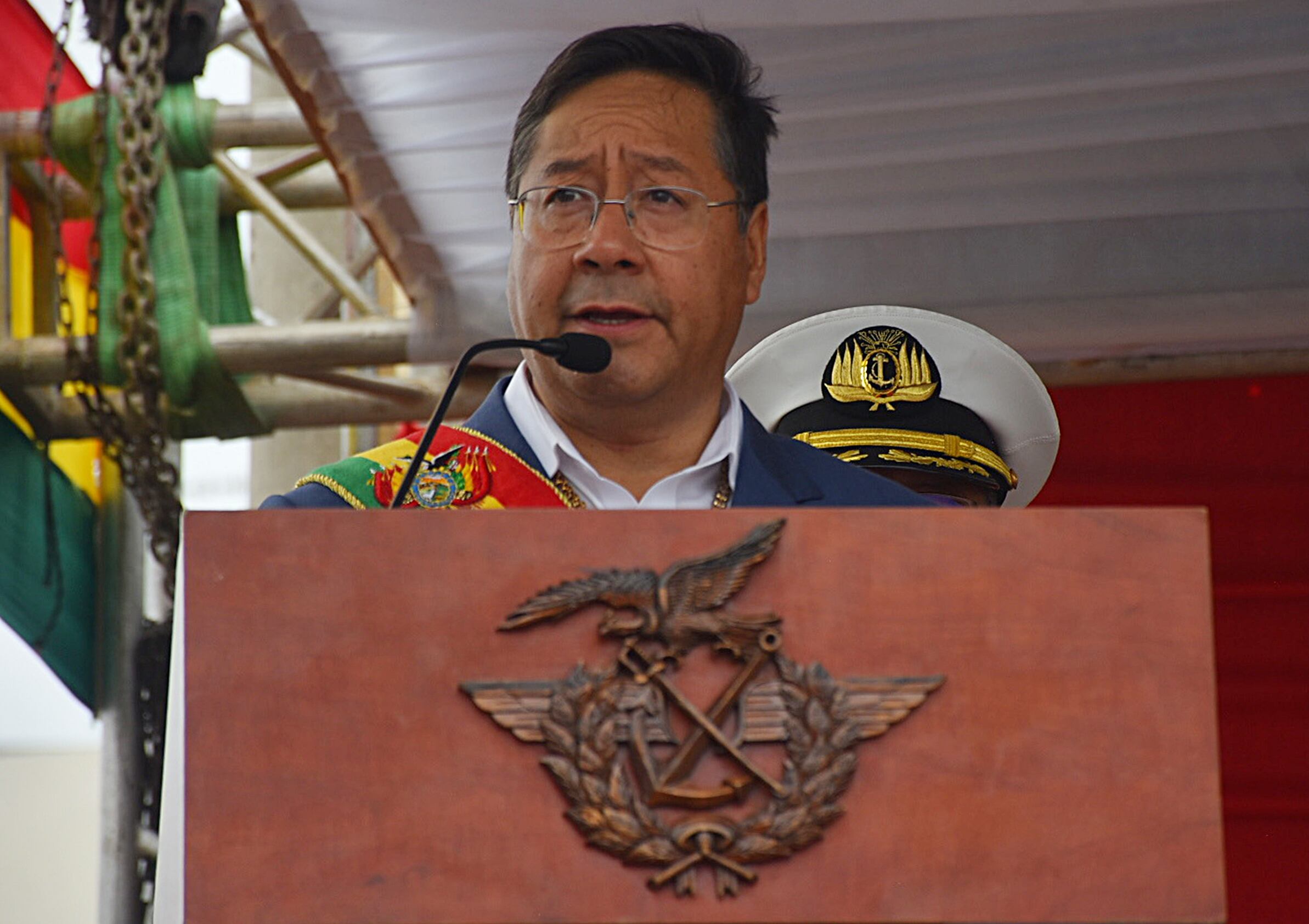 El presidente de Bolivia, Luis Arce FOTO: EFE/STR