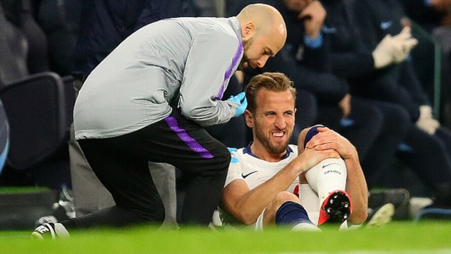 Kane tiene una "seria lesión de ligamentos" en un tobillo. Foto: Getty Images