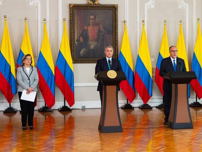 El informe detalla que Caquetá redujo su área sembrada en un 62 %. Foto: Presidencia