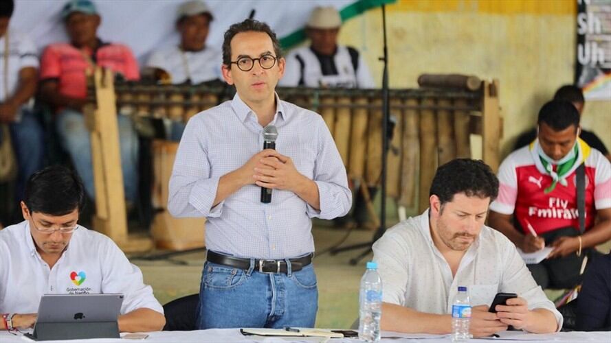 Andrés Valencia Ministro de Agricultura. Foto: