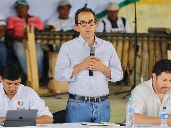 Andrés Valencia Ministro de Agricultura. Foto: