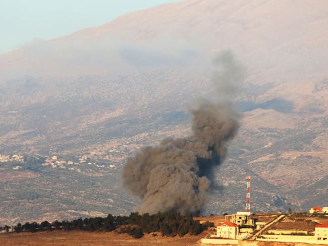 Bombardeos en el Líbano. I Foto: Ramiz Dallah/Anadolu via Getty Images.