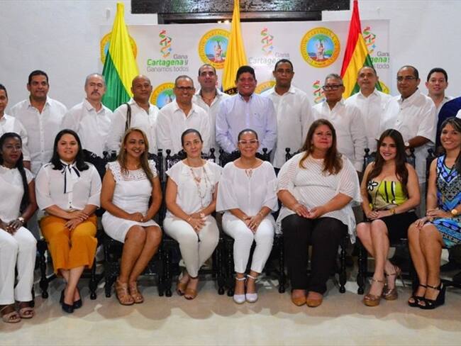 Gabinete de Cartagena. Foto: Prensa Alcaldía de Cartagena