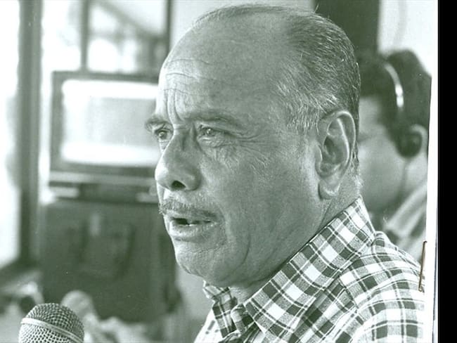 Pastor Londoño Pasos marcó una era en la radio colombiana durante la segunda mitad del siglo XX. Foto: Cortesía