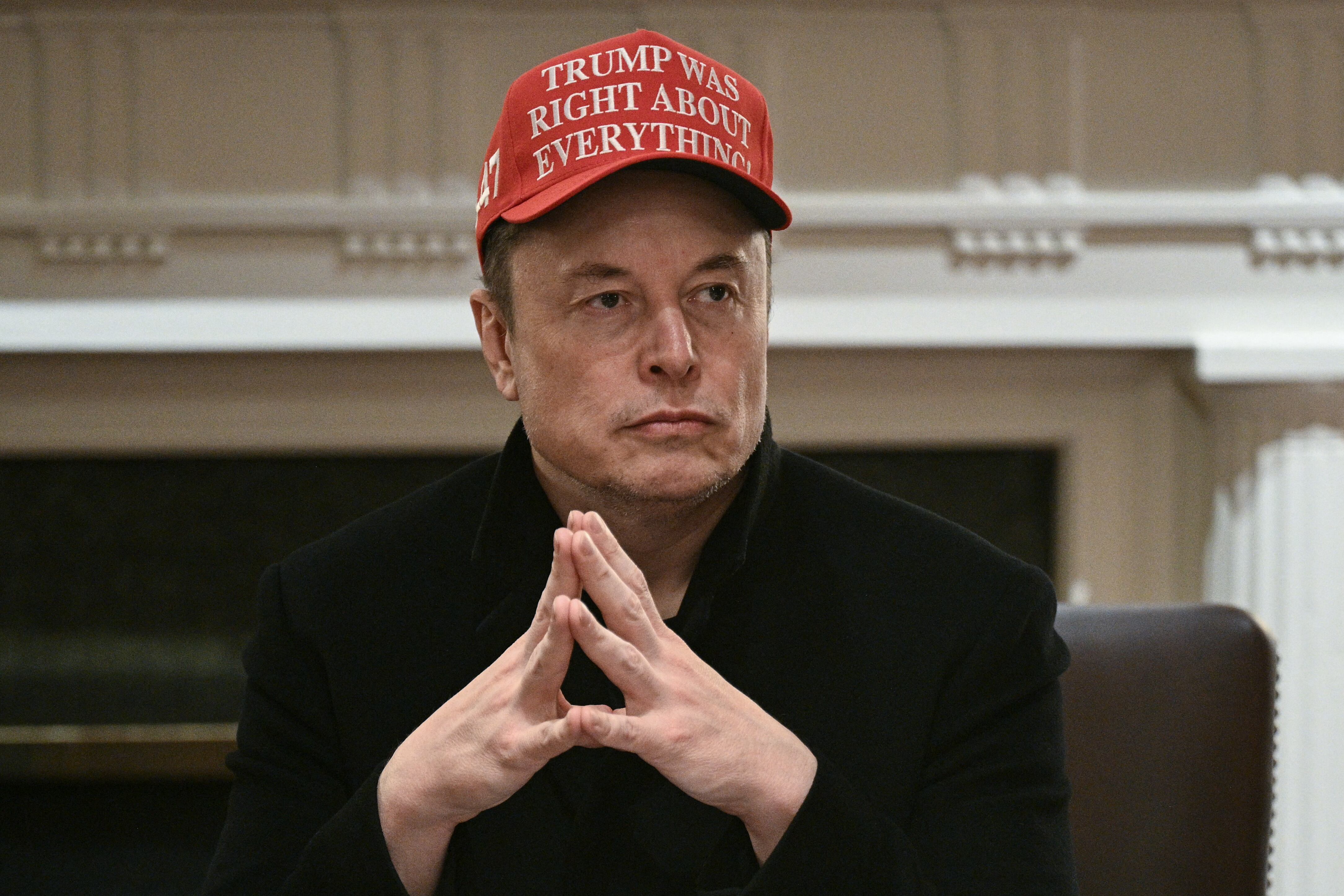 Elon Musk. Foto: BRENDAN SMIALOWSKI/AFP via Getty Images)          