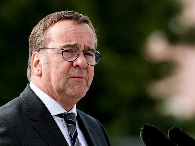 El ministro de Defensa de Alemania, Boris Pistorius. Foto: EFE/EPA/FILIP SINGER