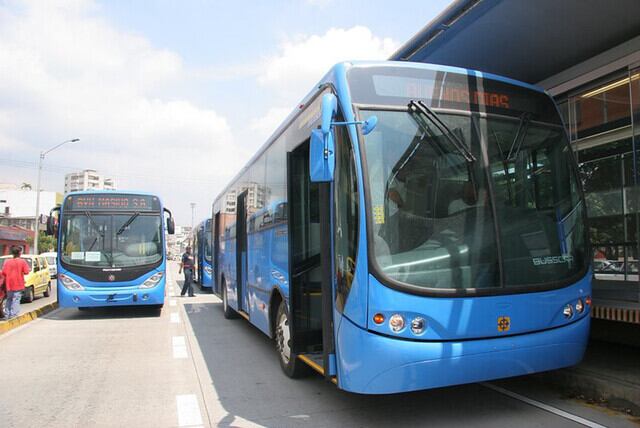 MIO, sistema de transporte de Cali. Colprensa/Archivo
