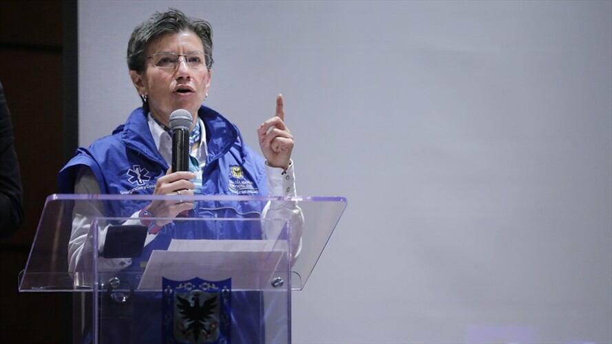 Claudia López, alcaldesa de Bogotá. Foto: Colprensa