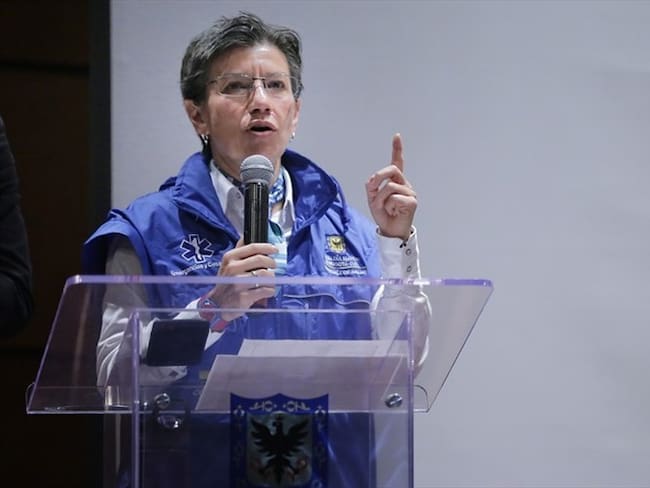 Claudia López, alcaldesa de Bogotá. Foto: Colprensa