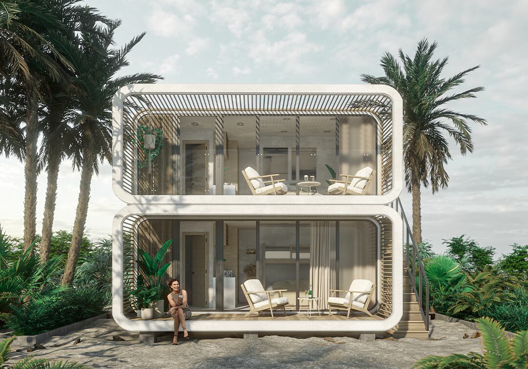 Así son los glampings de lujo frente al mar de Cartagena con certificación LEED