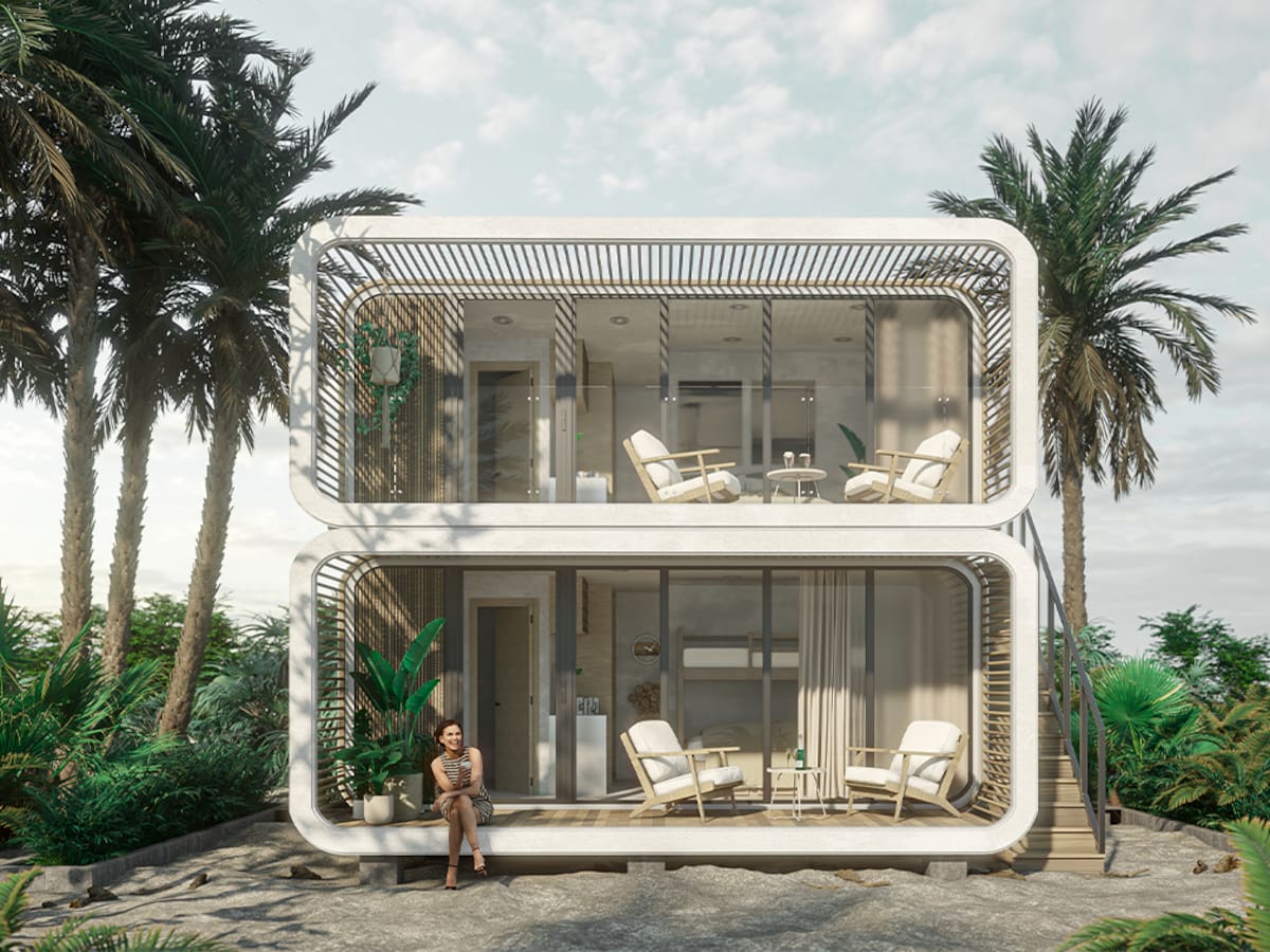 Así son los glampings de lujo frente al mar de Cartagena con certificación LEED