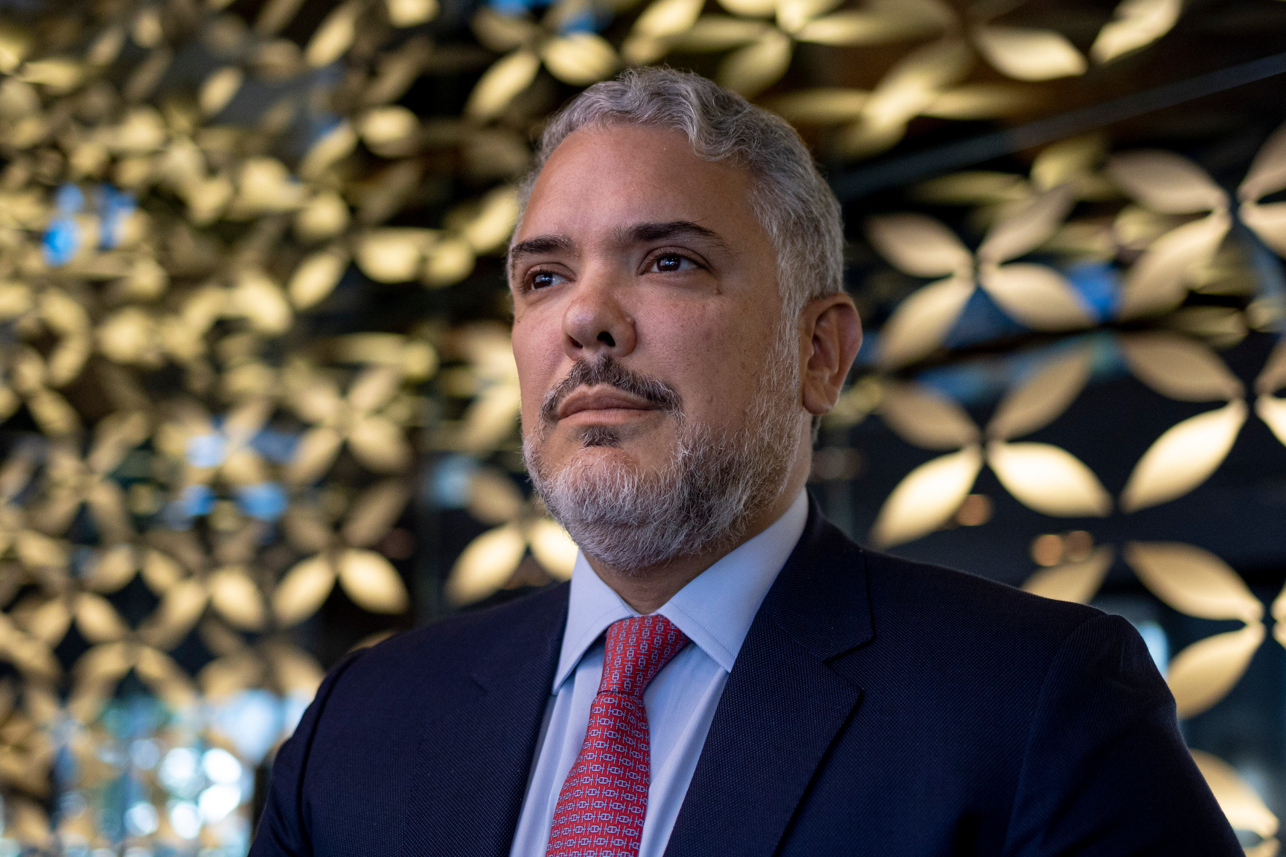 Expresidente de Colombia Iván Duque (2018 - 2022). EFE/ Daniel González ARCHIVO
