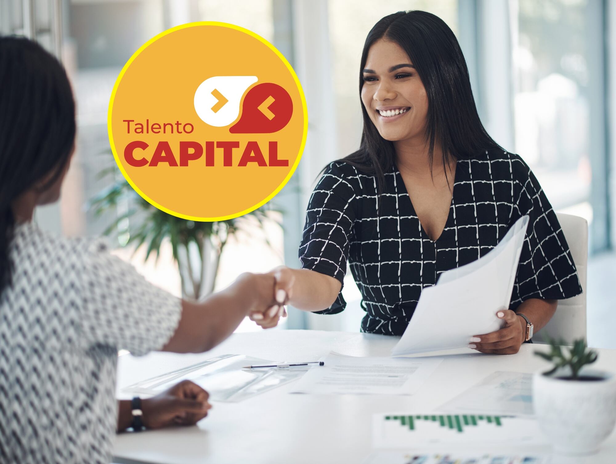 Imagen de referencia de empleo. I Foto: Getty Images. Logo de Talento Capital. I Foto: Agencia Atenea.