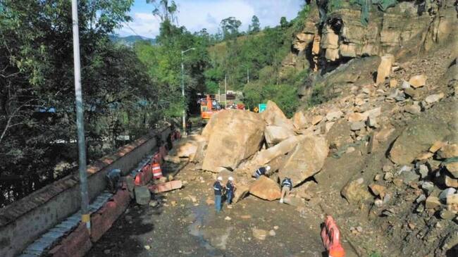Otra vía alterna al llano cerrada es la del Cusiana. Foto: Transversal del Sisga
