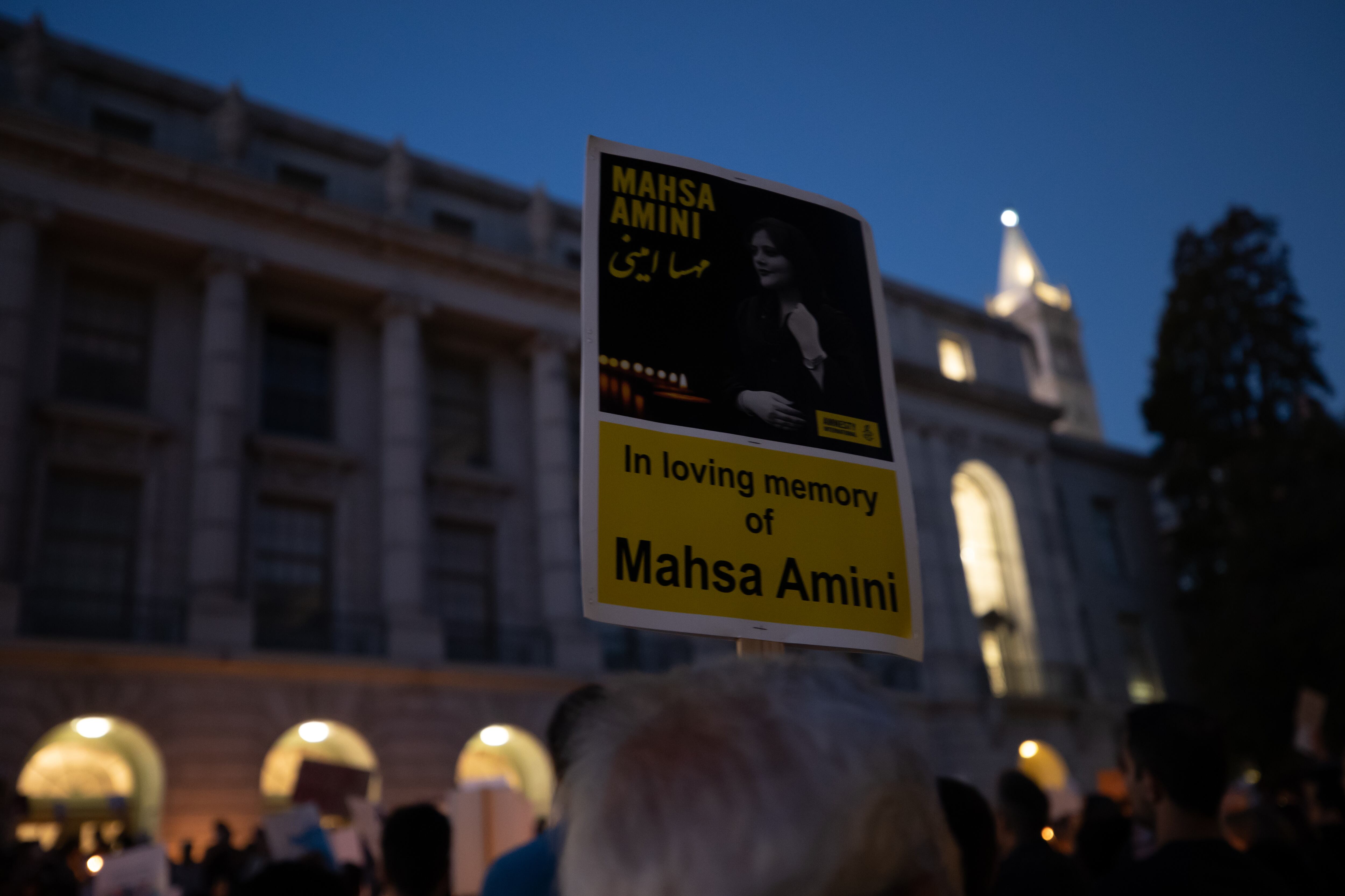 Protestas en Irán. (Photo by Tayfun Coskun/Anadolu Agency via Getty Images)