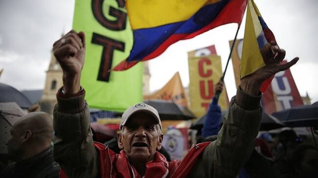 ¿Quiénes fueron los verdaderos protagonistas de la marcha del 21N?. Foto: Colprensa
