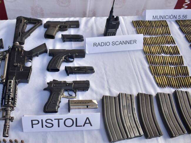 Integrantes de disidencias Farc se entregaron al Ejército. Foto: Cortesía Fuerzas Militares.