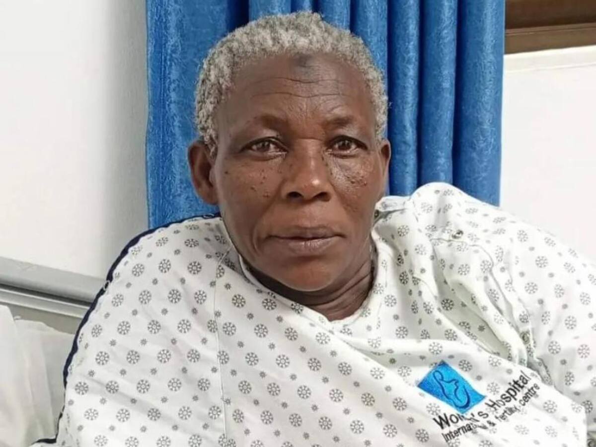 Un milagro: una mujer de 70 años dio a luz a gemelos en Uganda