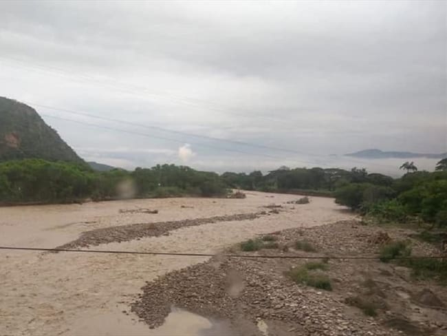 En riesgo familias en el  municipio de El Zulia por temporada de lluvias. Foto: Cortesía