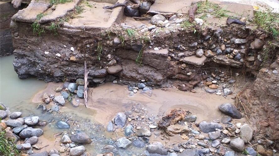 Las comunidades afectadas solicitaron atención urgente a las autoridades . Foto: Cortesía