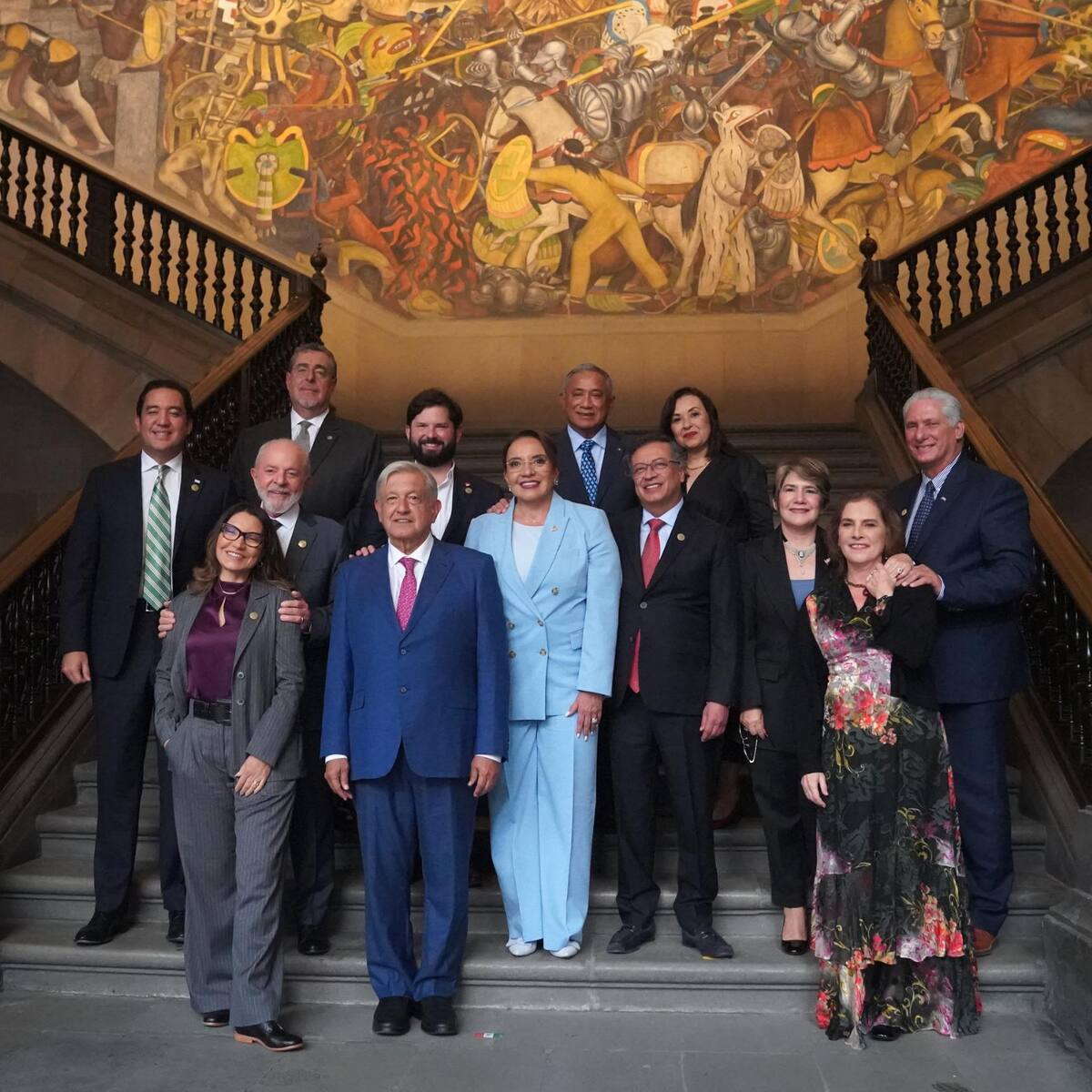 Petro se reunió con diferentes mandatarios latinoamericanos en México