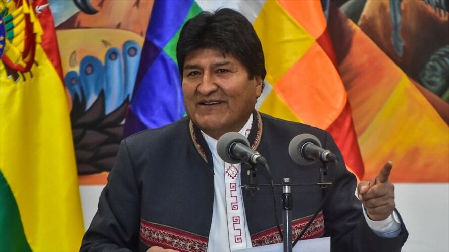 Morales reaccionó por su cuenta de Twitter a la designación como jefe de campaña del MAS.. Foto: Getty Images