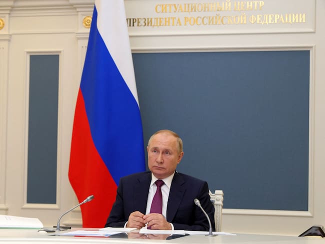 Foto de referencia de Vladimir Putin, presidente de Rusia. (Photo by Evgeny PAULIN / SPUTNIK / AFP) (Photo by EVGENY PAULIN/SPUTNIK/AFP via Getty Images)