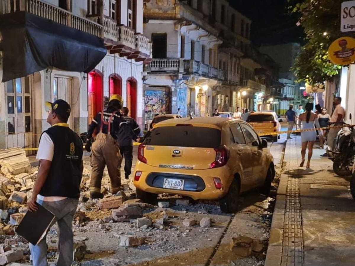 Debate de control político en Cartagena por desplome de balcones en el Centro Histórico