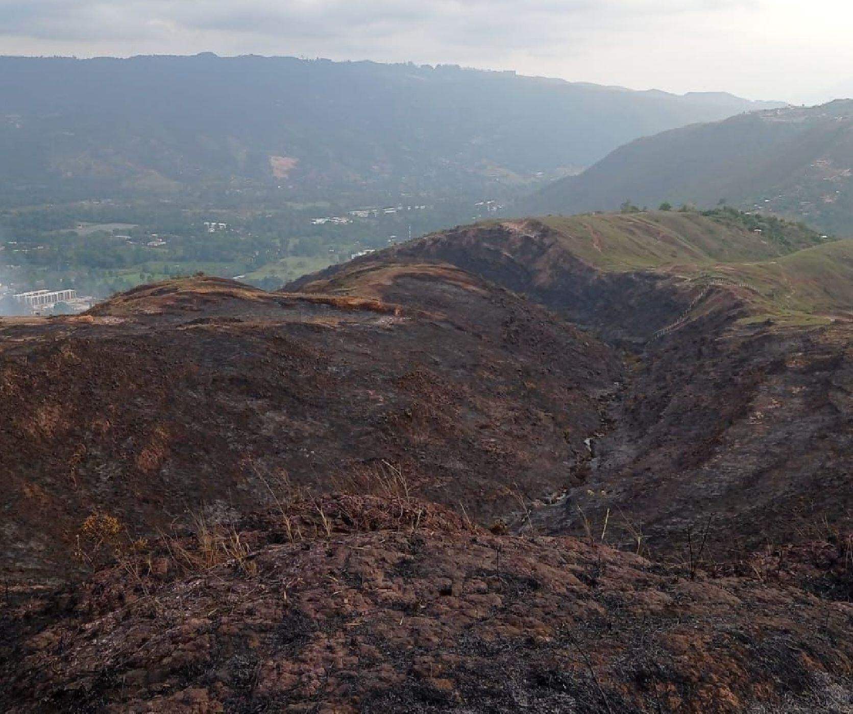 Incendio/Alcaldía Piedecuesta