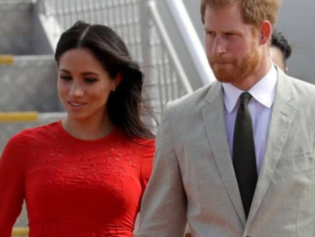 La duquesa de sussex olvidó un importante detalle y fue criticada por quienes vieron su vestuario.. Foto: Associated Press - AP