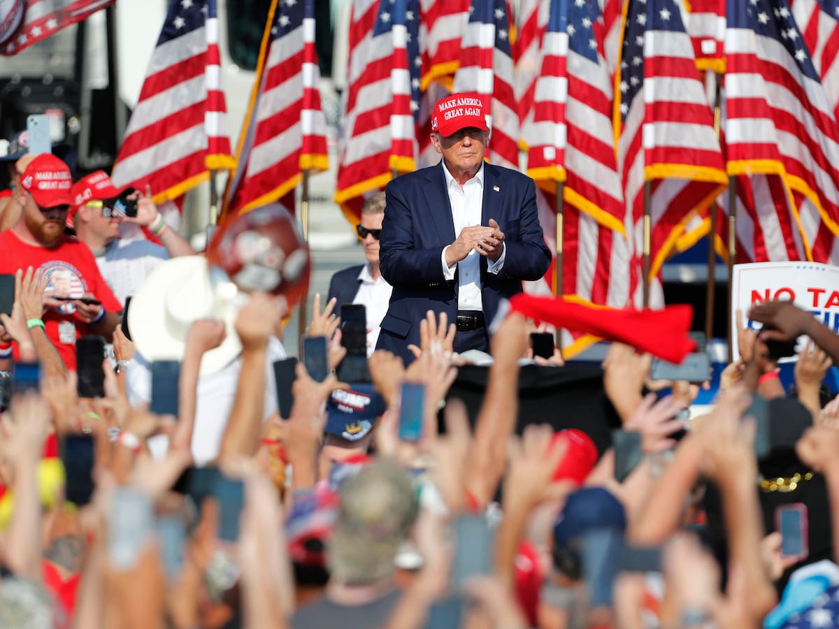 Trump llegó a Milwaukee un día después del ataque y a la víspera de la convención nacional