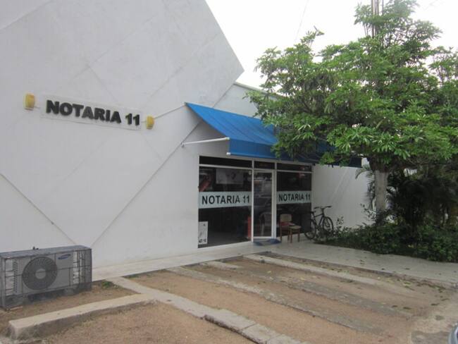 Notaría imagen de referencia. Foto: Colprensa.