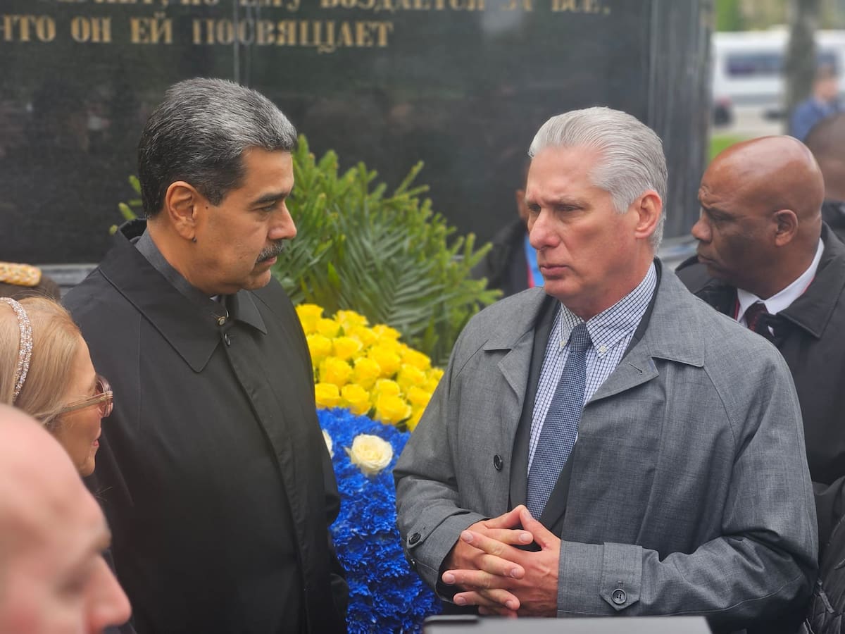 Putin recibió a Nicolás Maduro y Díaz-Canel en la conmemoración de la victoria rusa ante los nazis
