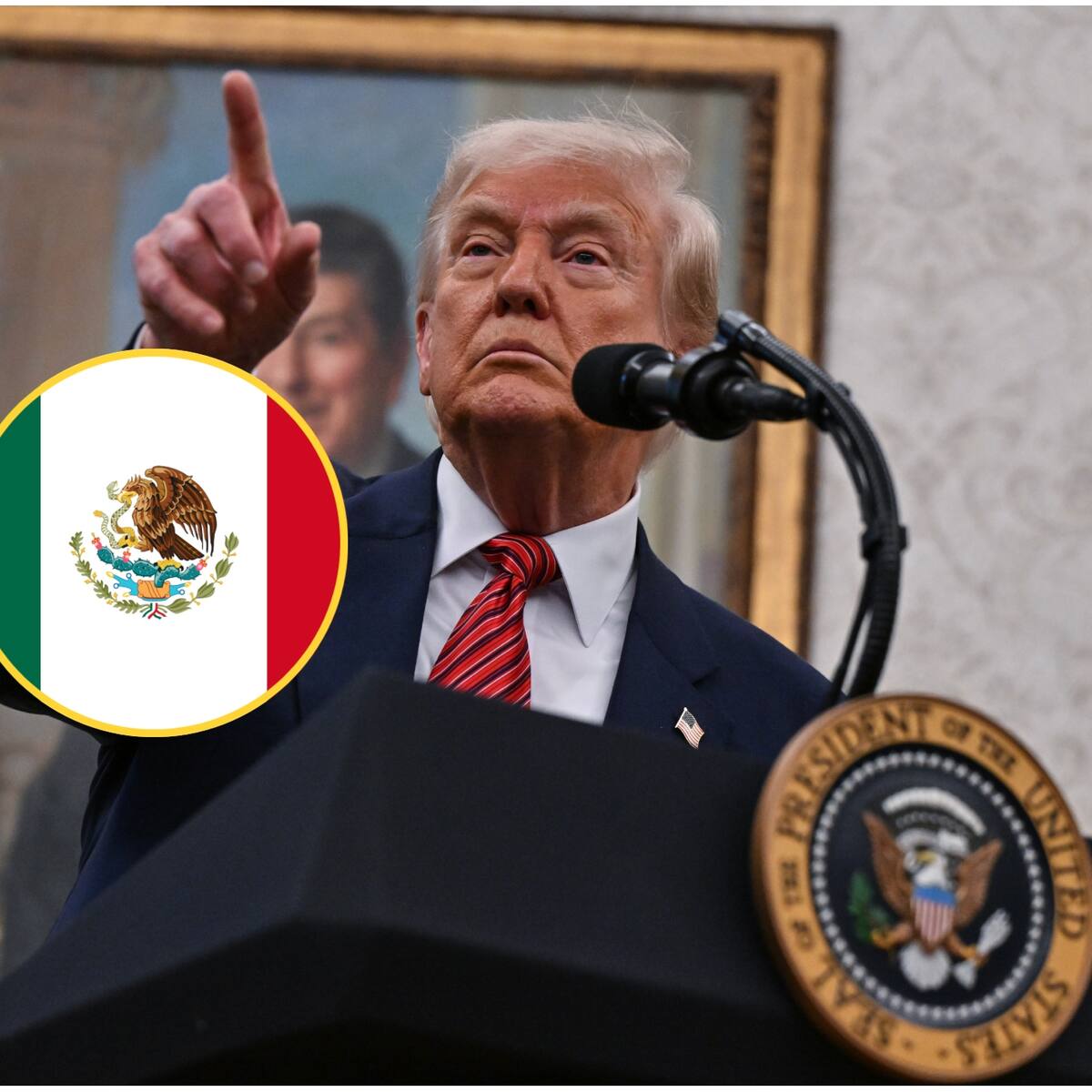 Donald Trump no descartó un ataque contra los carteles mexicanos: “No estoy contento con México”