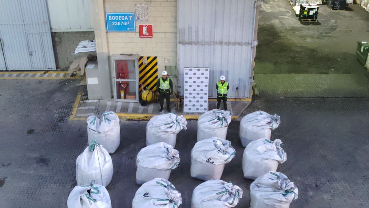 Incautan más de dos toneladas de cocaína que iba hacia México desde Cartagena