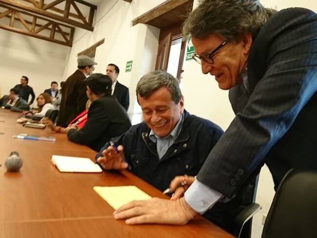 Momentos previos a la instalación del V Ciclo de Conversaciones entre el Gobierno y el Eln. Foto: Cortesía