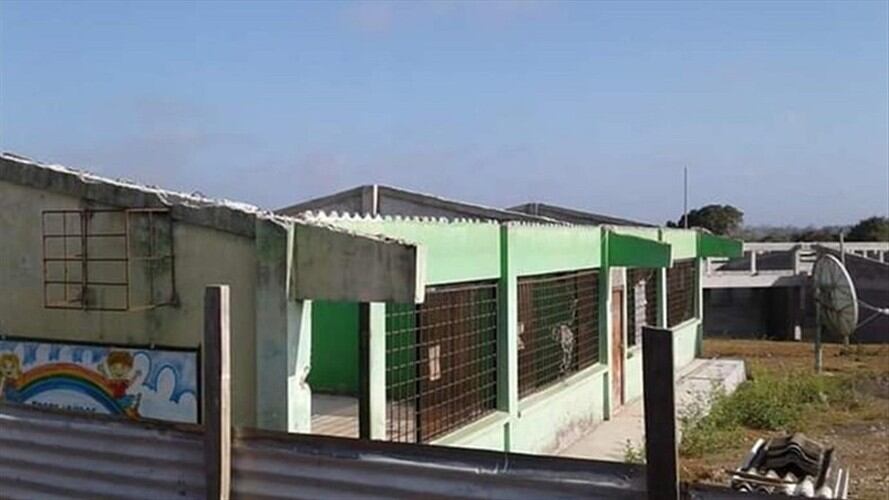 Estado actual de la Institución Educativa Rafael Núñez. Foto: Cortesía