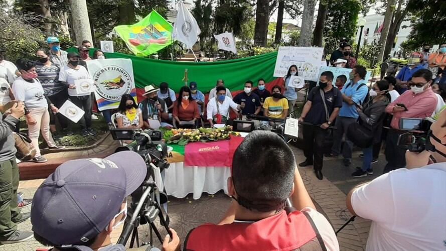 Los promotores afirmaron que descartaron bloqueos en la vía Panamericana . Foto: Cric