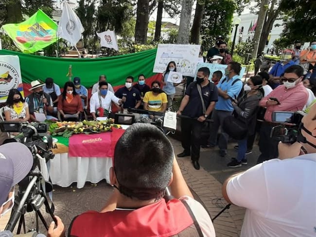 Los promotores afirmaron que descartaron bloqueos en la vía Panamericana . Foto: Cric