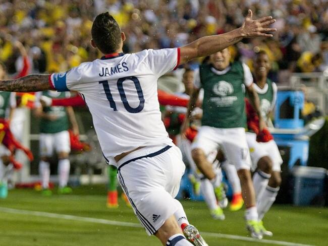 James Rodríguez. Foto: Agencia EFE