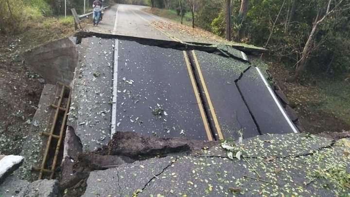 Ataque contra infraestructura en el Cesar. Foto: cortesía