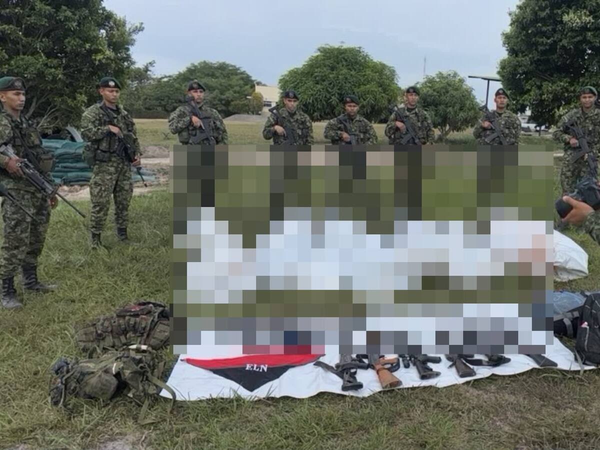Cinco integrantes del ELN murieron durante operación de FFMM en Bolívar
