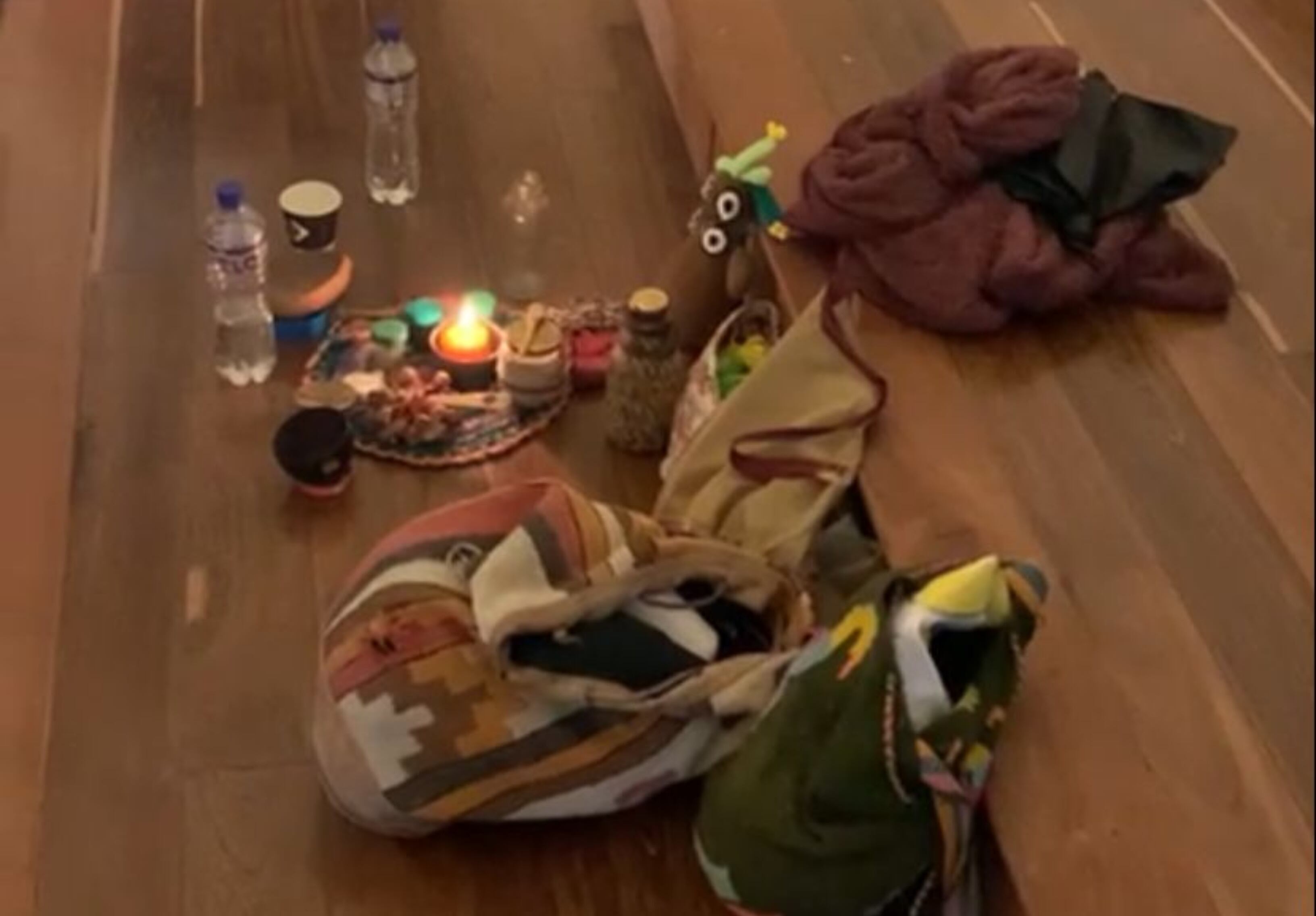 "Brujería" en el Congreso de la República. Foto: Congreso.